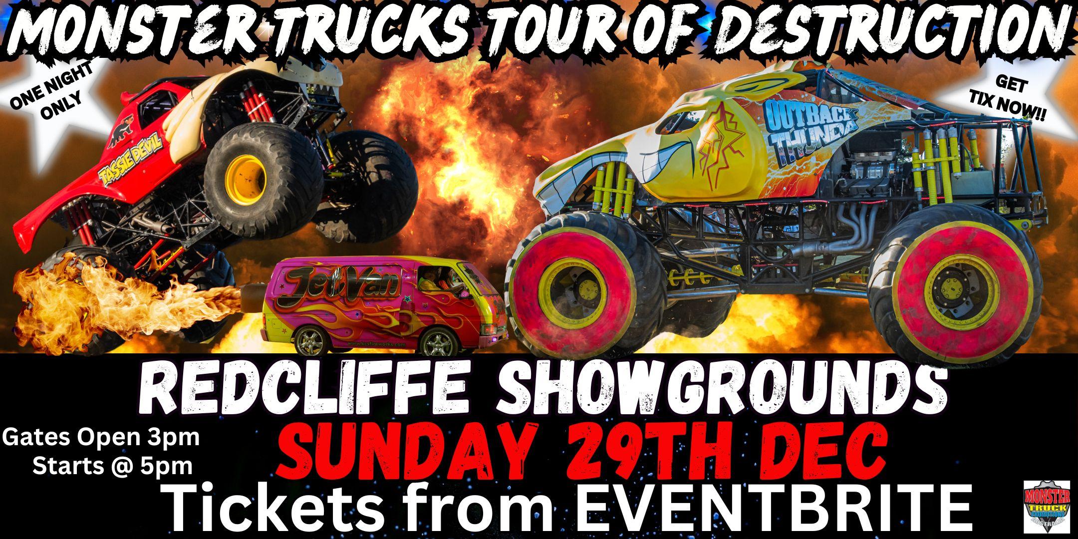 Monster Trucks Tour of Destruction Redcliffe Showgrounds