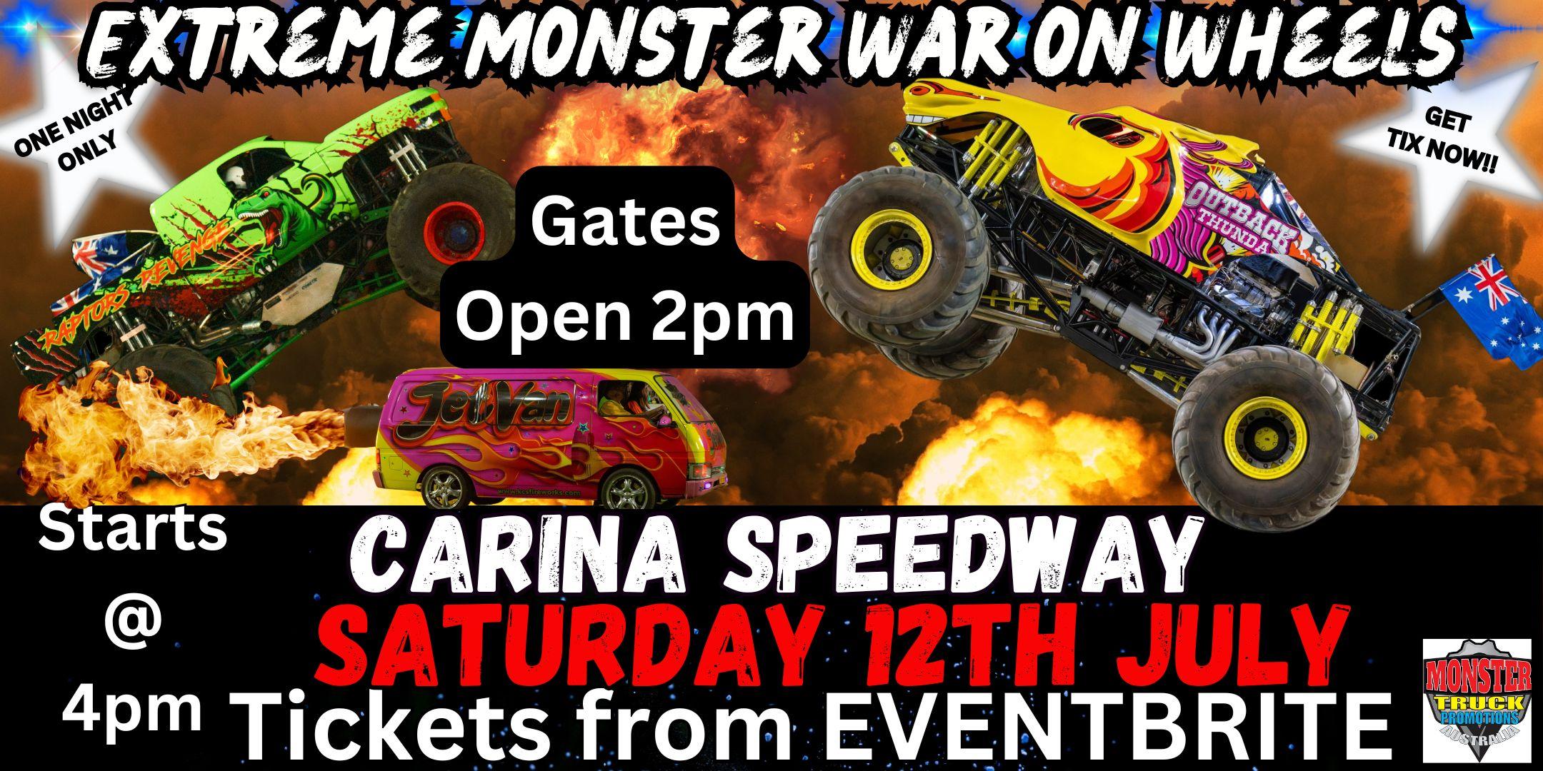 Extreme Monster War on Wheels Autobarn Carina International Speedway