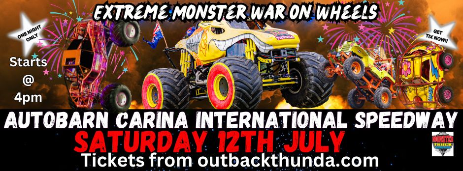 Extreme Monster Trucks Carina International Speedway 2025